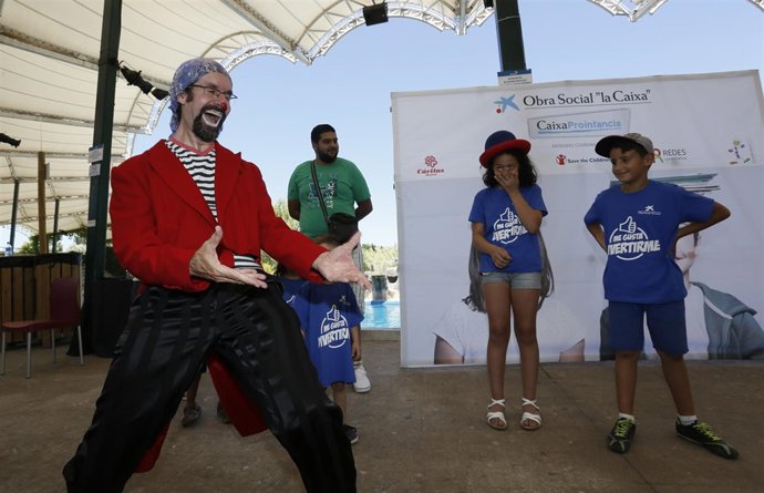 Día festivo en Faunia en la jornada "CaixaProinfancia".KIKE PARA.