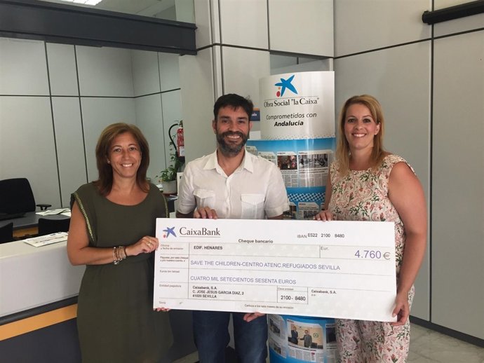 La presentación de la escuela de verano de Save the Children con La Caixa