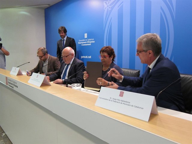 Miquel Buch, Jordi Baiget, Dolors Bassa y Josep Fèlix