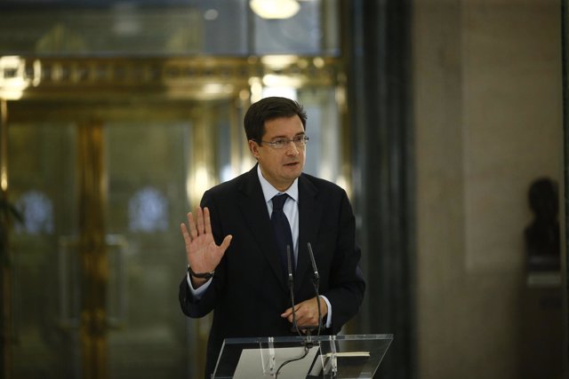 Óscar López, del PSOE, en el Congreso