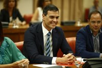 Odón Elorza y Pilar Cancela emplazan a Pedro Sánchez a intentarlo si Rajoy fracasa