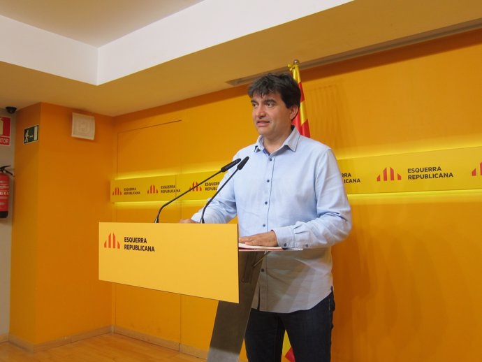 El portavoz de ERC, Sergi Sabrià