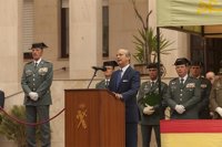 El director de la Guardia Civil señala la inmigración ilegal, el narcotráfico y el yihadismo como "desafíos" en Melilla