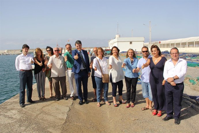 Carmen Crespo y Carlos Rojas por la quisquilla de Motril