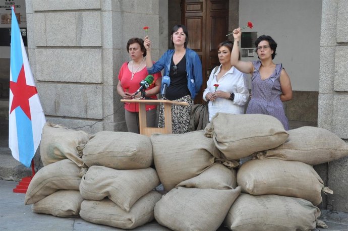 BNG acto A Coruña memoria histórica Ana Pontón
