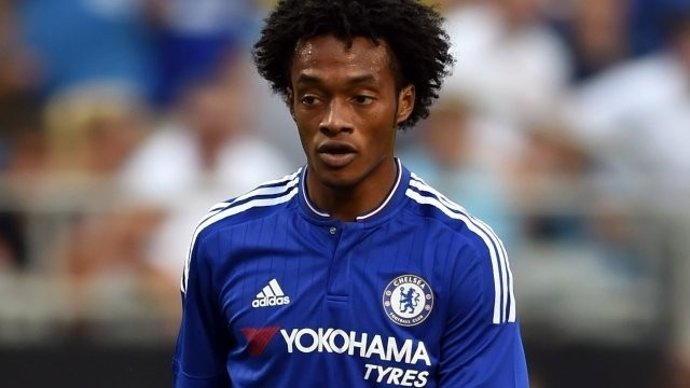 Juan Cuadrado con el Chelsea