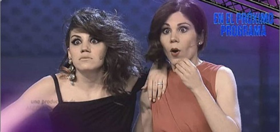 Angy e Irene en Levántate All Star