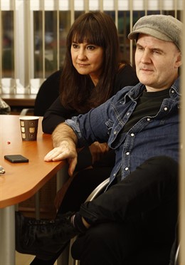 Amaral visita Europa Press para un encuentro digital