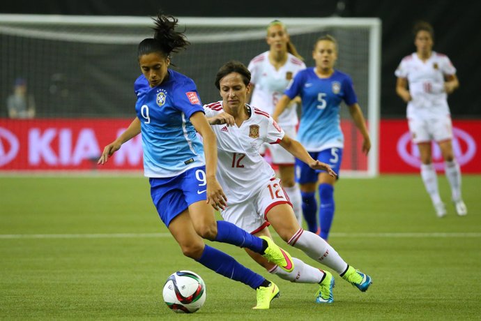 La selección española de fútbol femenino en el Mundial de Canadá