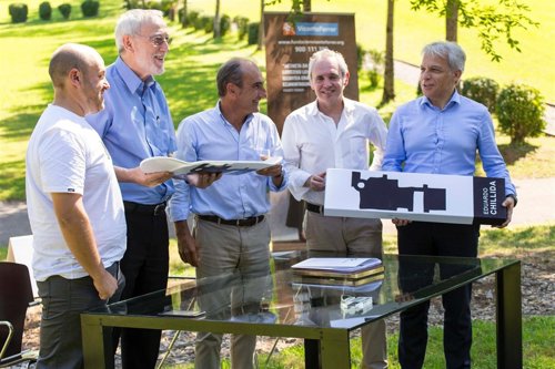 Acto solidario chillida