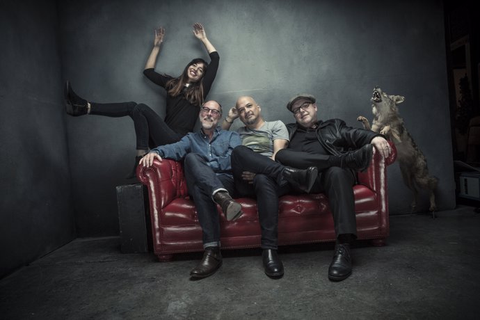 Pixies - L-R:  Paz Lenchantin, David Lovering, Joey Santiago, Black Francis