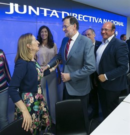 Mariano Rajoy y Ana Pastor