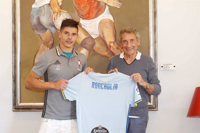 El central argentino Facundo Roncaglia, nuevo jugador del Celta