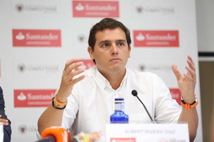 Albert Rivera en los cursos de verano de El Escorial