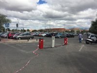 PR+ exige que "se desista de cobrar a los usuarios" por el aparcamiento en el San Pedro