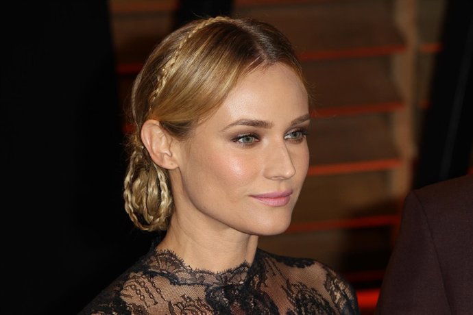 Diane Kruger en la fiesta de Vanity Fair