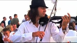 El violinista Quike Navaro