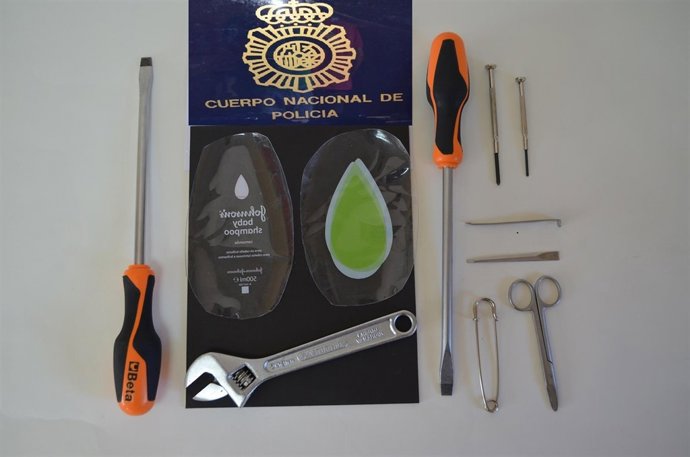 Útiles robo en Avilés.