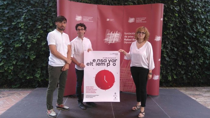 Ruz durante la presentación de 'El vuelo de Hypnos'