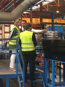 Gastón ha visitado la empresa Entinox.