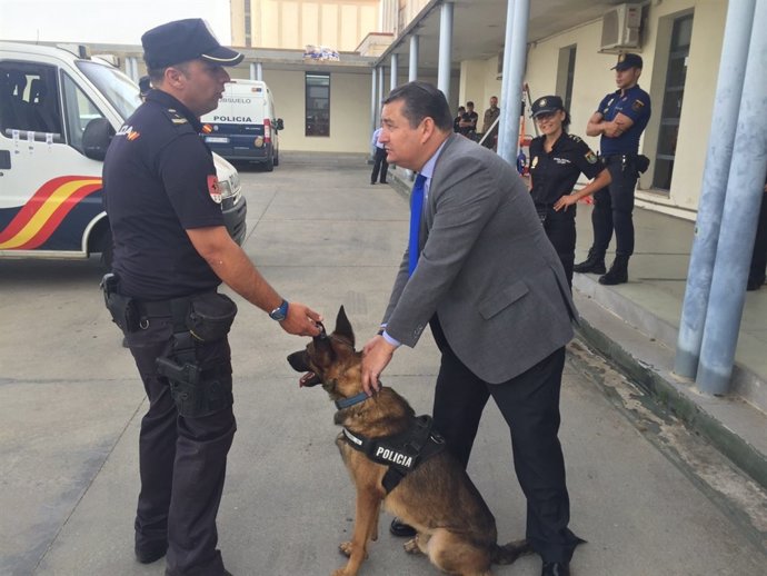 Imagen de Sanz en el Cortijo de Cuarto.