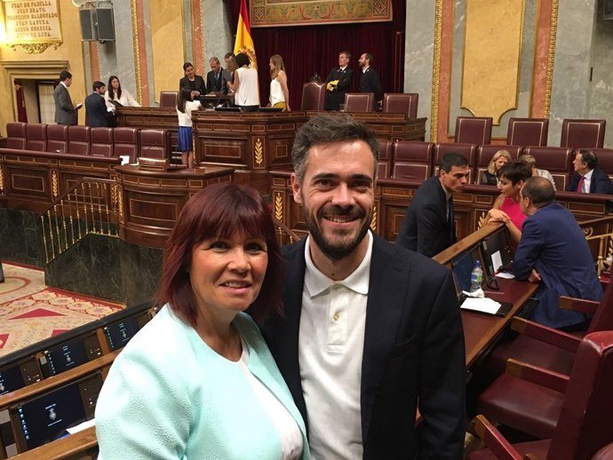 Micaela Navarro y Felipe Sicilia