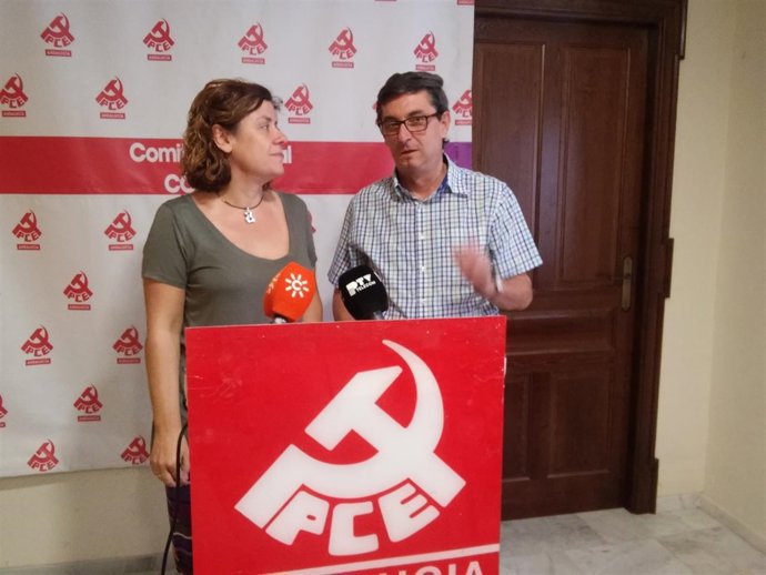Doblas y Centella en la rueda de prensa