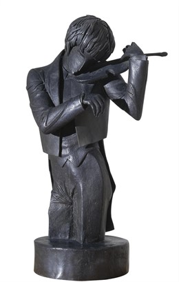 Escultura 'El violinista' de Pablo Gargallo