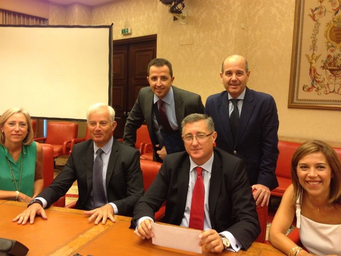 Diputados aragoneses del PP en la XII legislatura de las Cortes Generales.