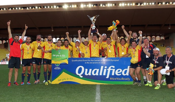 La selección española de rugby a siete se clasifica para los Juegos de Río