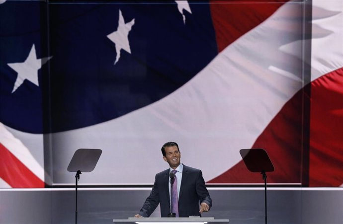 Donald Trump Jr., hijo de Donald y Melania Trump