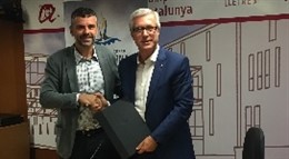 El conseller Santi Vila y el alcalde J.F.Ballesteros
