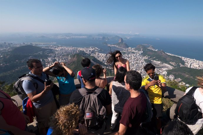 Turistas en Rio de janeiro