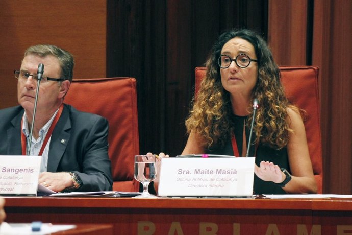 La directora interina de la Oficina Antifrau de Catalunya (Oac), Maite Masià 