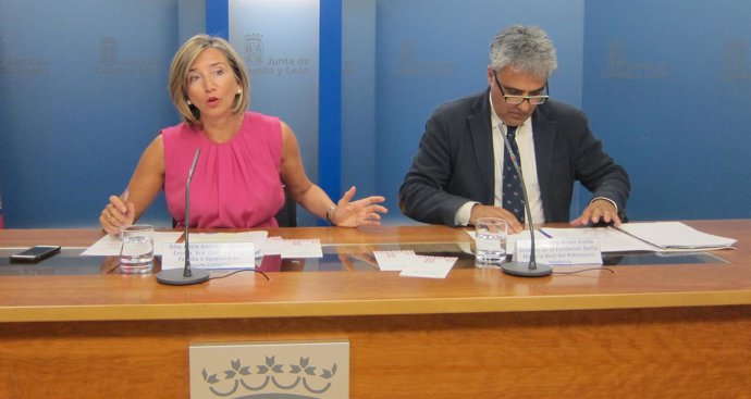 Alicia García y Juan Carlos Prieto presentan 'Empleo Mujer Castilla y León'