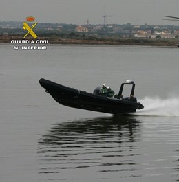 Embarcación de rescate de la Guardia Civil