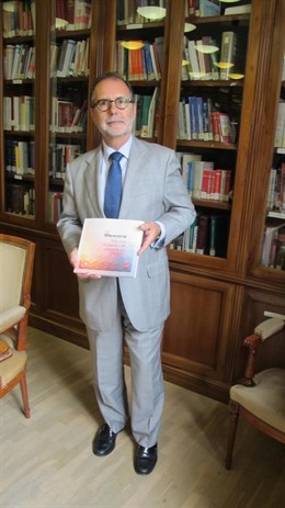 El presidente del TSJM Francisco Javier Vieira