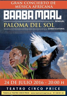 BAABA MAAL Y PALOMA DEL SOL