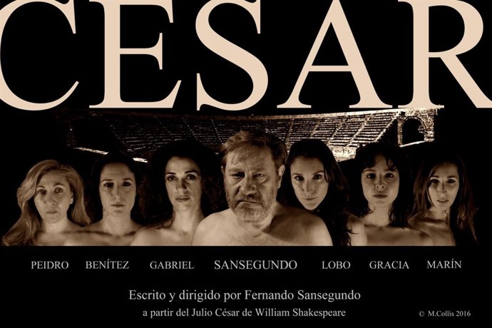 Imagen del cartel de la obra 'César'