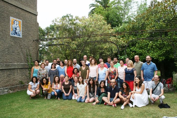 Participantes en el curso de 'Inmersión Coral'