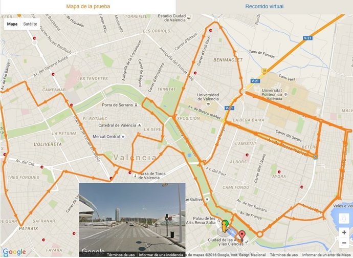 Nuevo recorrido del maratón Trinidad Alfonso 