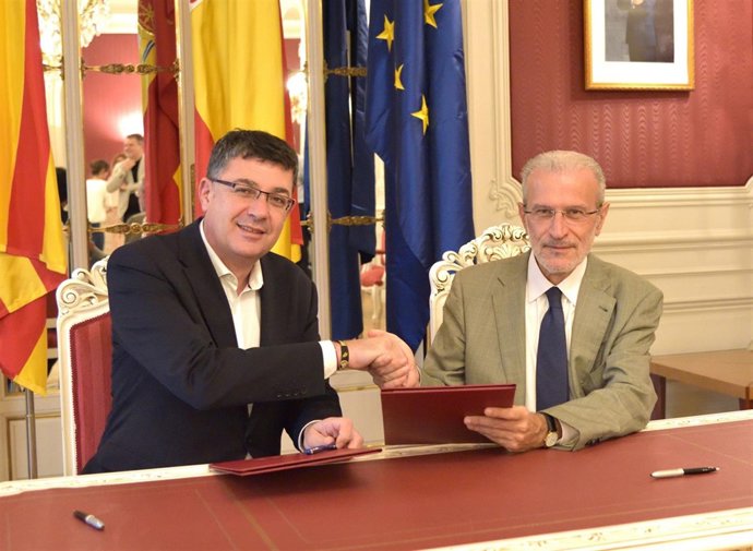 Enric Morera y Esteban Morcillo