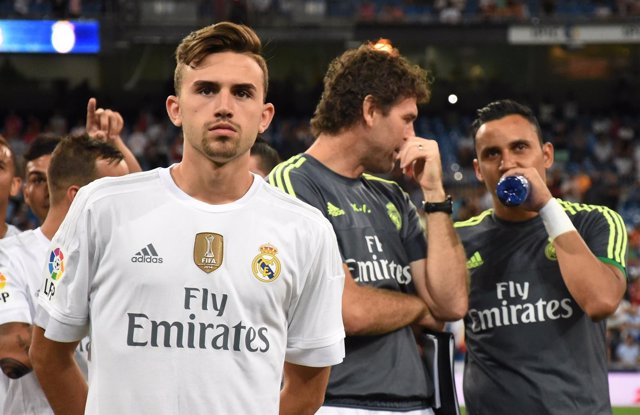 Borja Mayoral, Trofeo Santiago Bernabéu 2015( R.Madrid-Galatasaray)