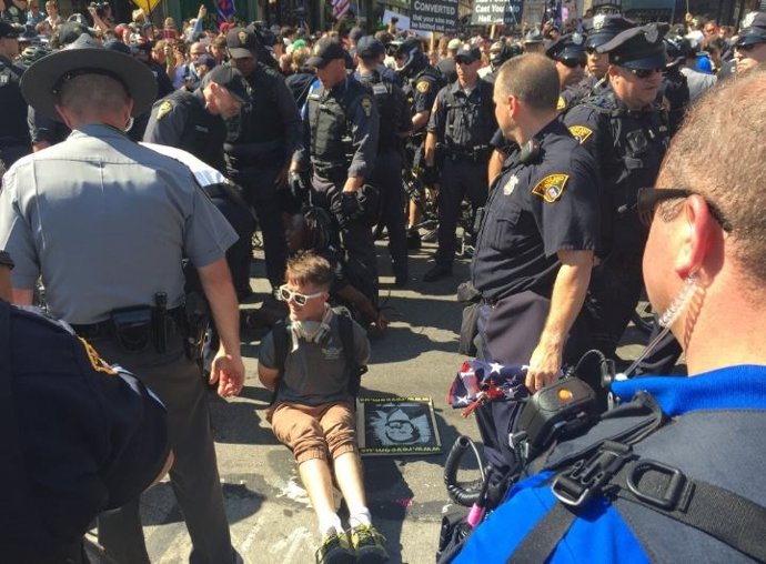 Protestas en Cleveland