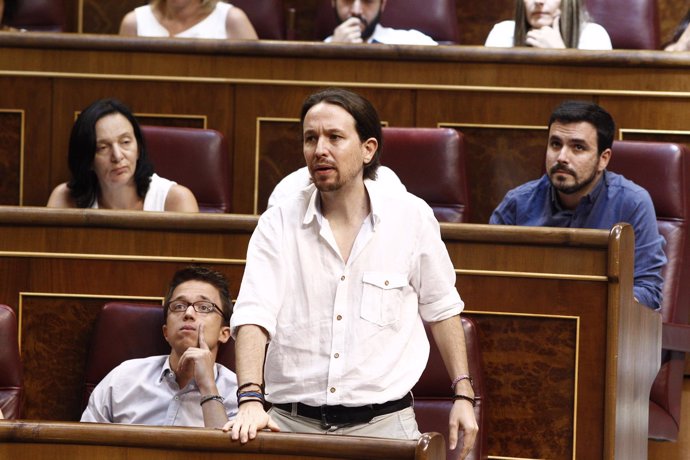 Pablo Iglesias en el Congreso