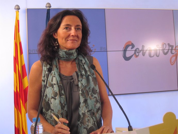 La portavoz de CDC, Mercè Conesa