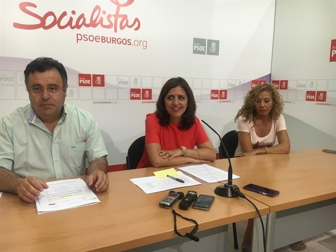 Martín Benito, Esther Peña y Virginia Jiménez