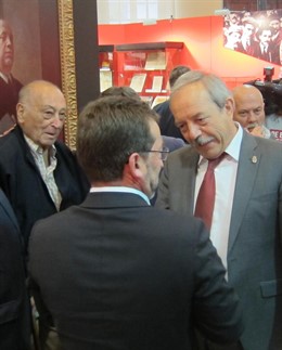 El alcalde de Oviedo, Wenceslao López.