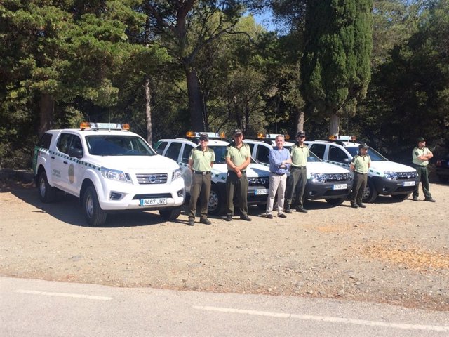 Nuevos vehículos de la Junta a agentes de Medio Ambiente