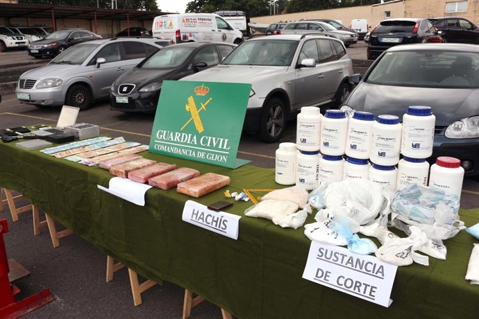 Material intervenido.